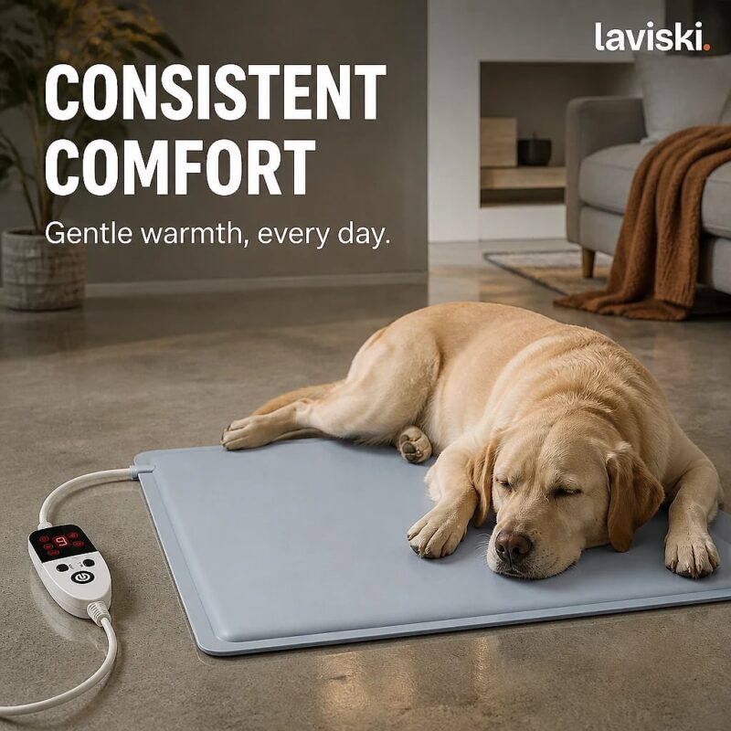 Nesta Large Heated Pet Mat, trust / durability