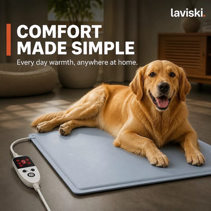 Nesta Large Heated Pet Mat, closing hero