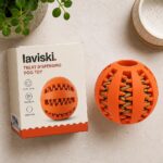 Nibbla Treat-Dispensing Rubber Ball, what's included