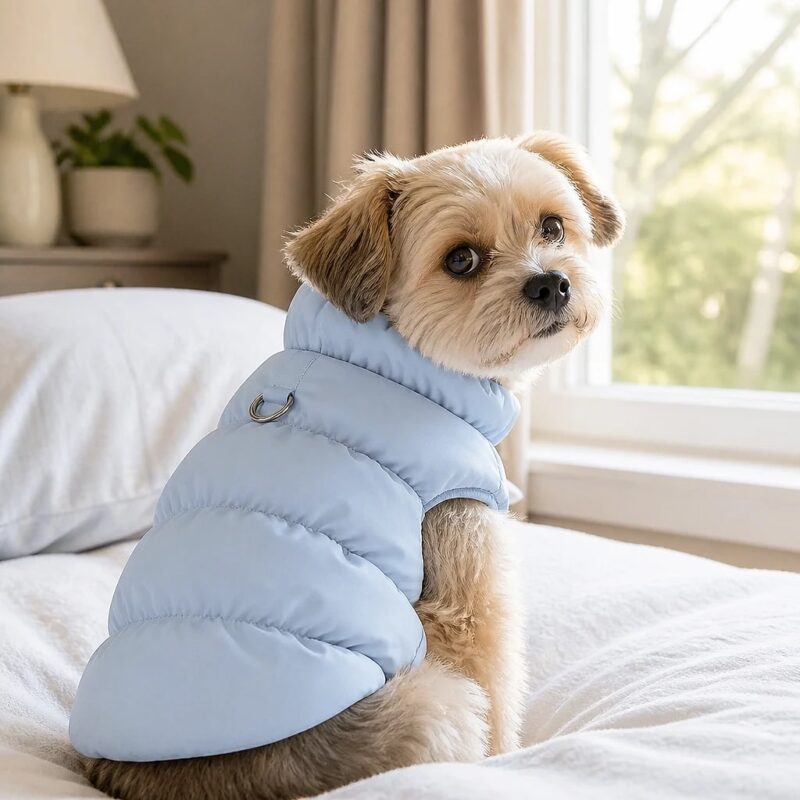 Nimbra Quilted Puffer Pet Jacket, avatar usage