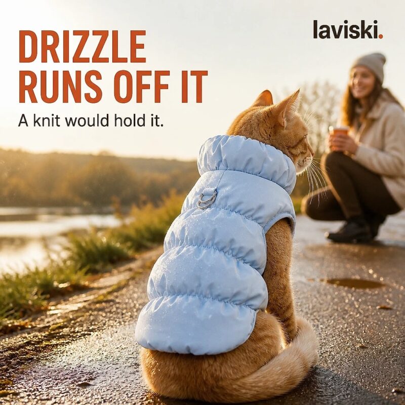 Nimbra Quilted Puffer Pet Jacket, desired outcome