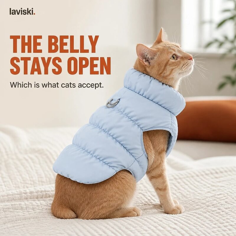 Nimbra Quilted Puffer Pet Jacket, trust / durability