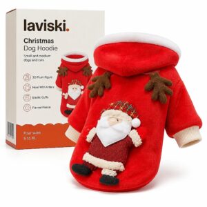 Noella Christmas Dog Hoodie, main product hero
