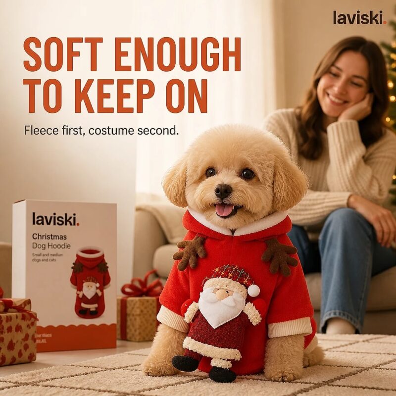 Noella Christmas Dog Hoodie, desired outcome