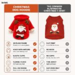Noella Christmas Dog Hoodie, comparison