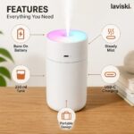 Nomada Cordless Mini Humidifier, feature showcase