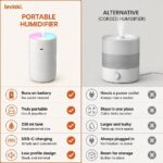 Nomada Cordless Mini Humidifier, comparison