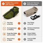 Nordra Padded Dog Jacket with Harness, comparison