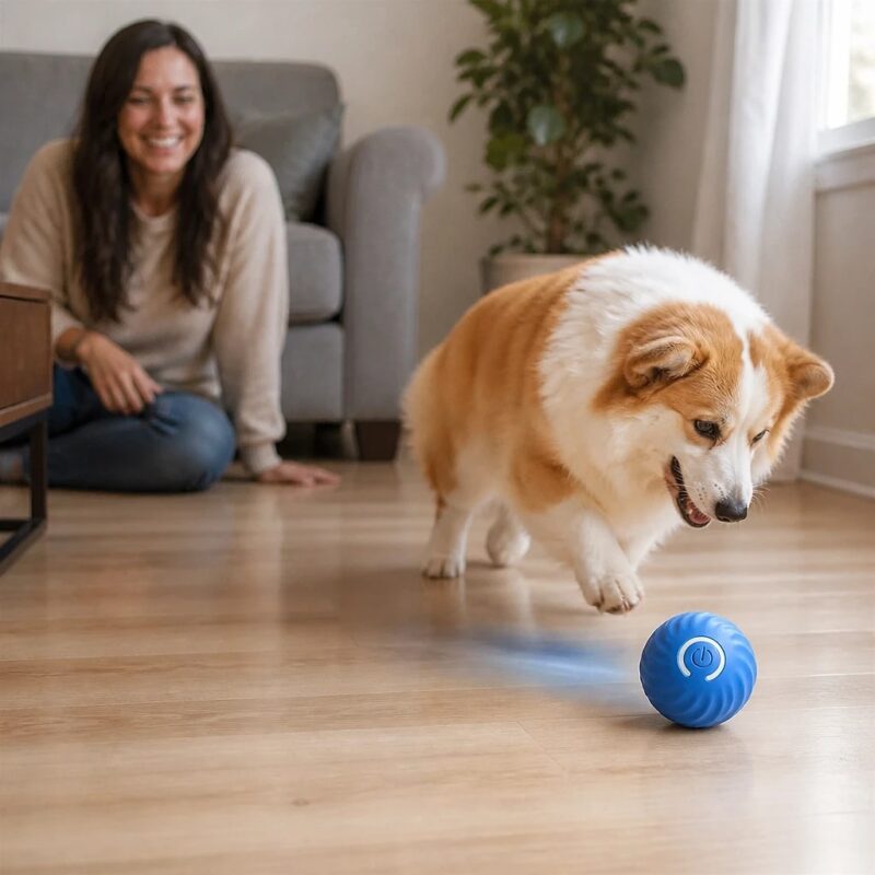 Orbina Self-Moving Dog Ball, avatar usage