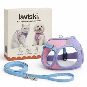 Palora Step-In Cat Harness and Leash Set, main product hero
