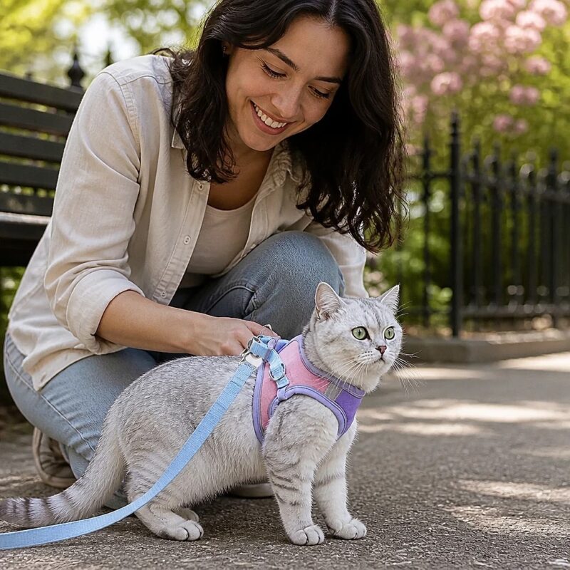 Palora Step-In Cat Harness and Leash Set, avatar usage