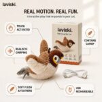 Pipia Flapping Bird Cat Toy, feature showcase