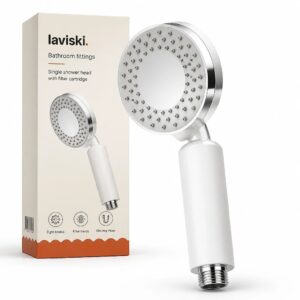 Pluvia Eight-Mode Handheld Shower Head, main product hero