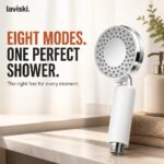 Pluvia Eight-Mode Handheld Shower Head, desired outcome