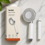 Pluvia Eight-Mode Handheld Shower Head, what's included