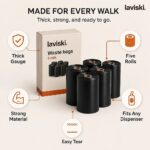 Purga Thickened Waste Bags, Five Rolls, feature showcase