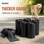 Purga Thickened Waste Bags, Five Rolls, trust / durability