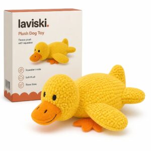 Quacka Squeaky Plush Duck, main product hero