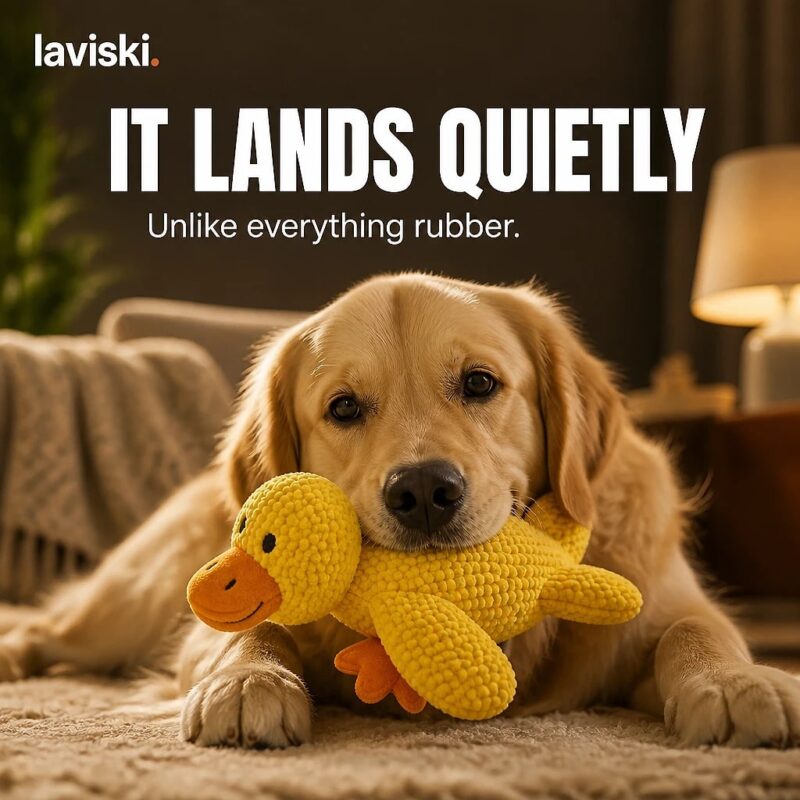Quacka Squeaky Plush Duck, closing hero
