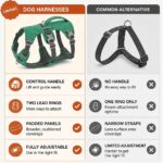 Ranova Padded Harness with Control Handle, comparison