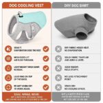 Refresca Soak-and-Wear Cooling Vest, comparison