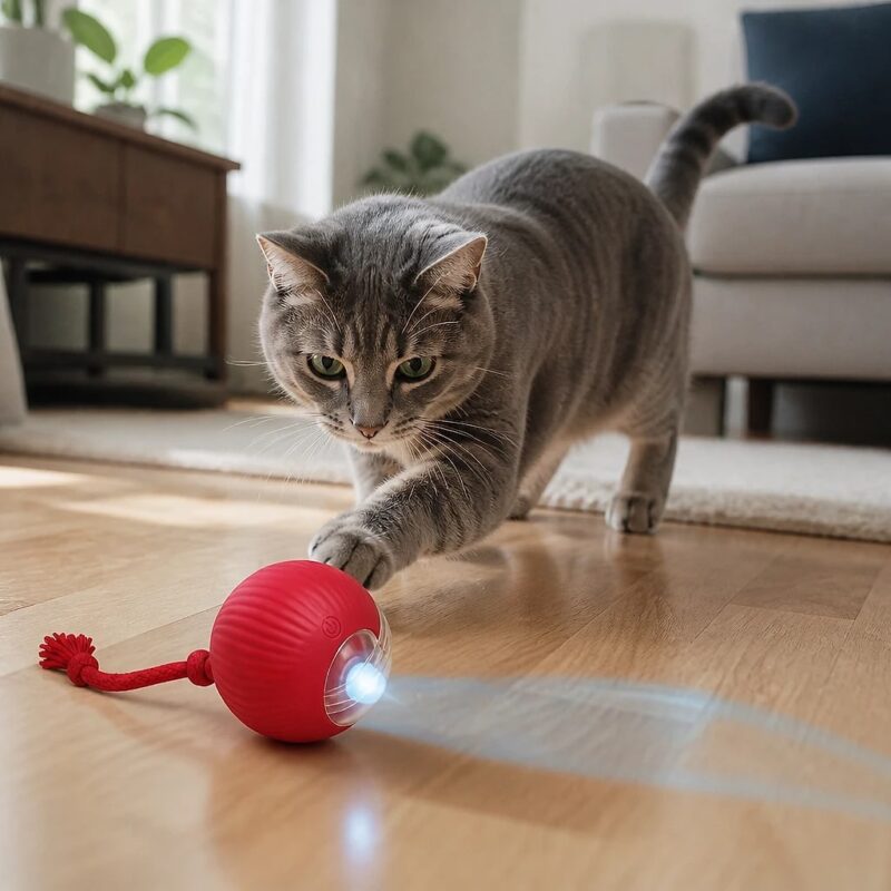 Rovia Self-Rolling Cat Ball, avatar usage