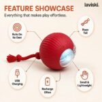 Rovia Self-Rolling Cat Ball, feature showcase