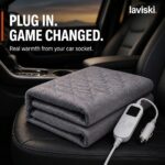 Ruteva 12V Car Heated Blanket, closing hero