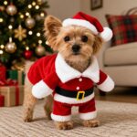 Santina Standing Santa Pet Costume, avatar usage