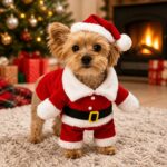 Santina Standing Santa Pet Costume, solution / transformation