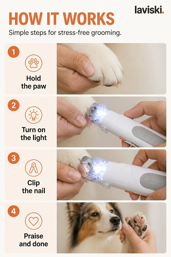 Scissa Angled Head Nail Clipper, how to unpack and set it up