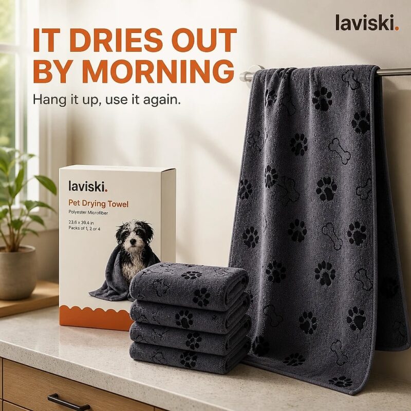 Sicca Microfiber Pet Drying Towel, trust / durability