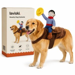 Sierra Cowboy Rider Dog Costume, main product hero