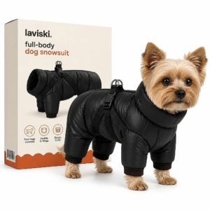 Snowva Full-Body Dog Snowsuit, main product hero