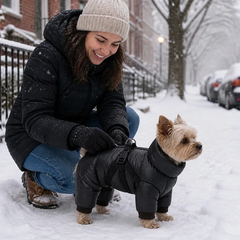 Snowva Full-Body Dog Snowsuit, avatar usage