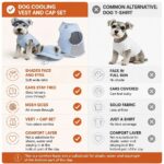 Solara Cool-Touch Vest and Sun Cap Set, comparison