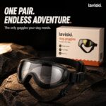 Solaris Adjustable Dog Goggles, closing hero