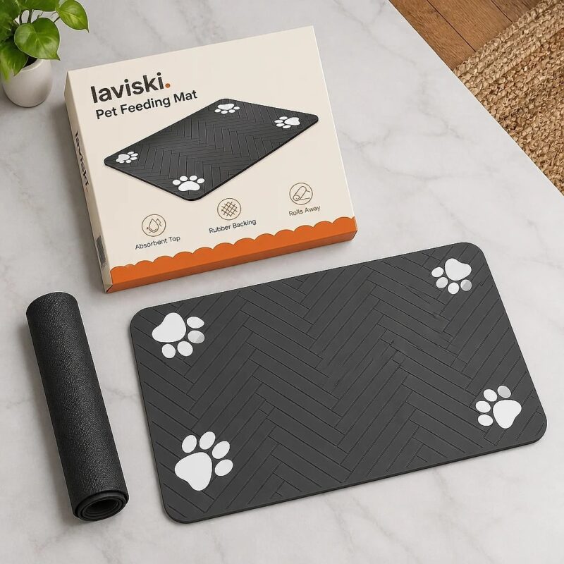 Sorbia Absorbent Pet Feeding Mat, what's included