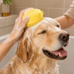Sudsa Silicone Bath Brush with Shampoo Inside, solution / transformation