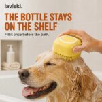 Sudsa Silicone Bath Brush with Shampoo Inside, trust / durability