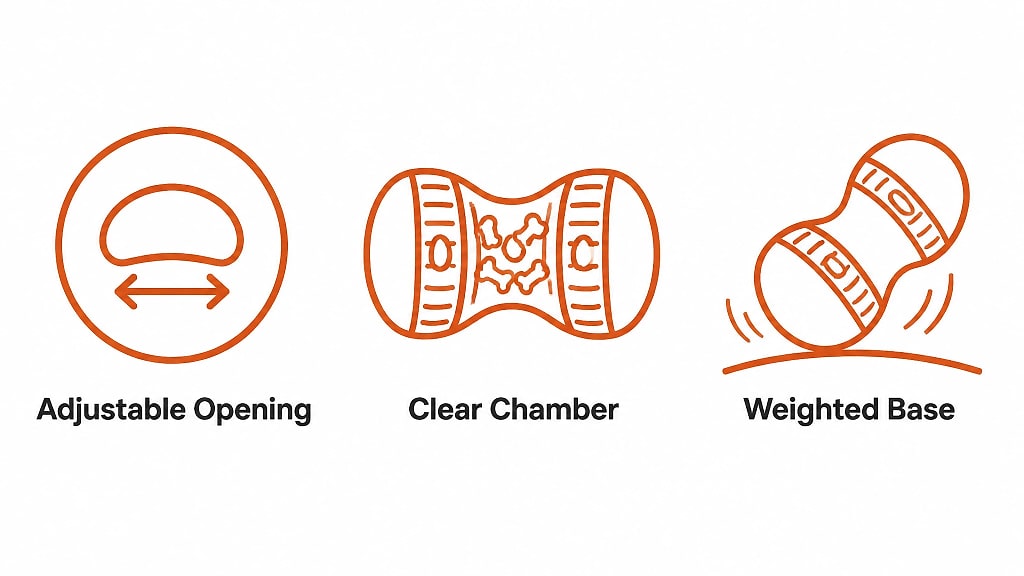 Tumbla Treat Dispensing Wobbler, key features at a glance