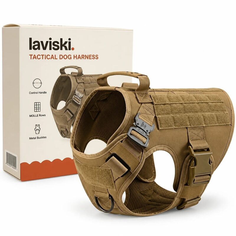 Valtra Tactical MOLLE Dog Harness — Main Product Hero Valtra Tactical MOLLE Dog Harness, main product hero