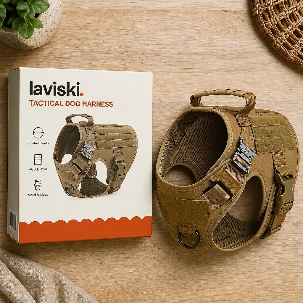 Valtra Tactical MOLLE Dog Harness, what is included in the box