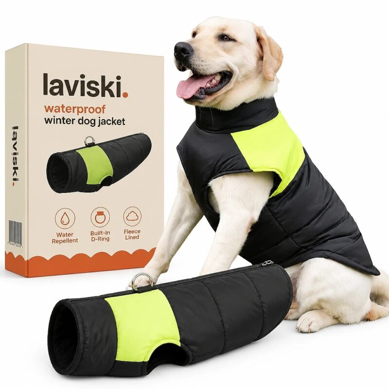 Vantra Waterproof Winter Dog Jacket — Main Product Hero Vantra Waterproof Winter Dog Jacket, main product hero