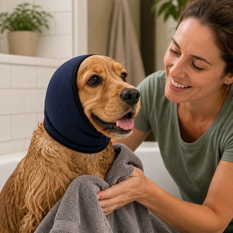 Velora Dog Ear Snood, solution / transformation