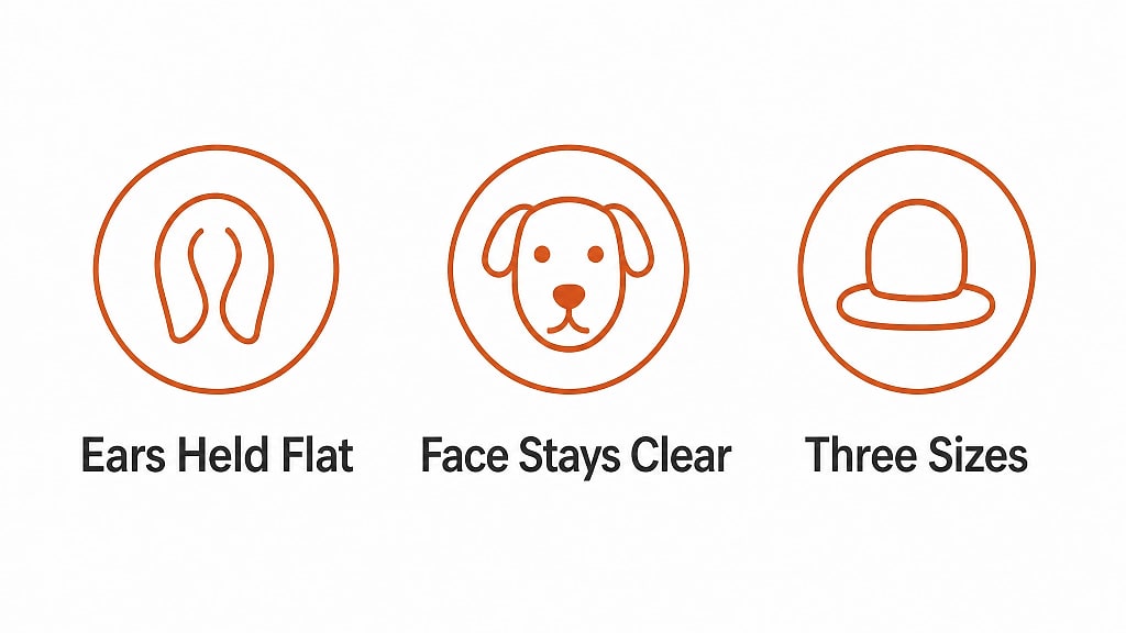 Velora Dog Ear Snood, key features at a glance