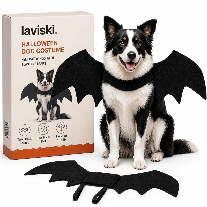Vespera Felt Bat Wings for Dogs — Main Product Hero Vespera Felt Bat Wings for Dogs, main product hero