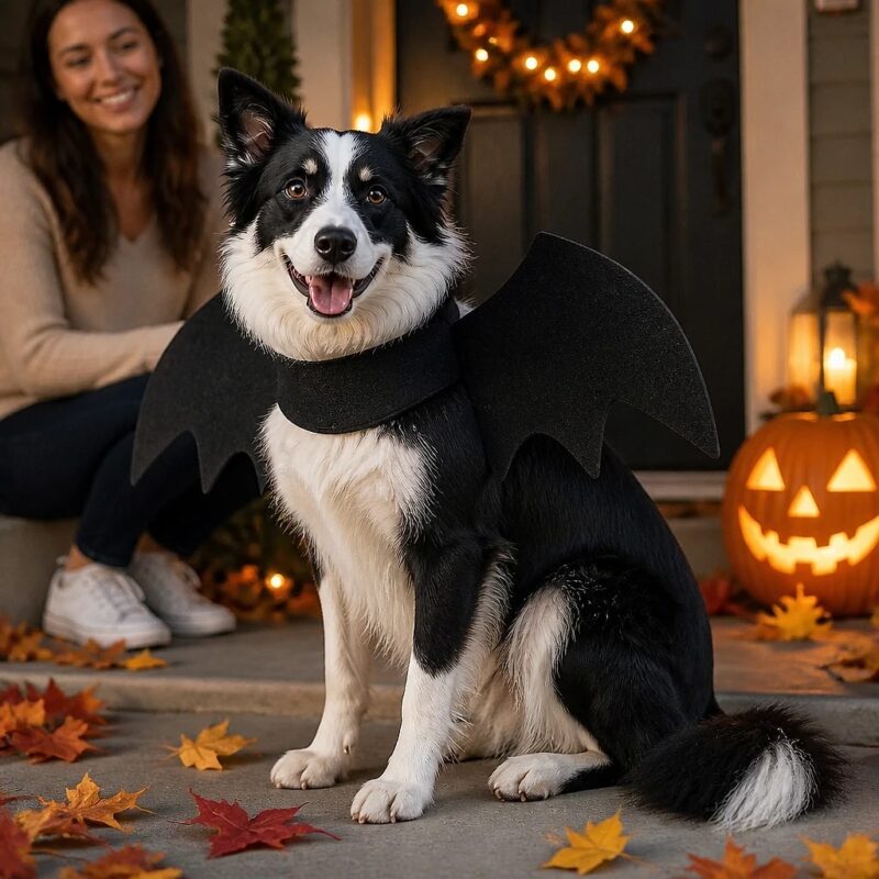 Vespera Felt Bat Wings for Dogs, solution / transformation