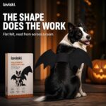 Vespera Felt Bat Wings for Dogs, closing hero