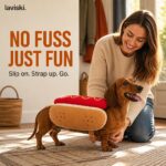 Wienna Hot Dog Pet Costume, desired outcome